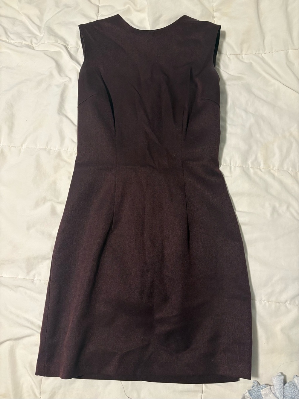 Vintage 80s/90s La Belle Plum Mini Dress